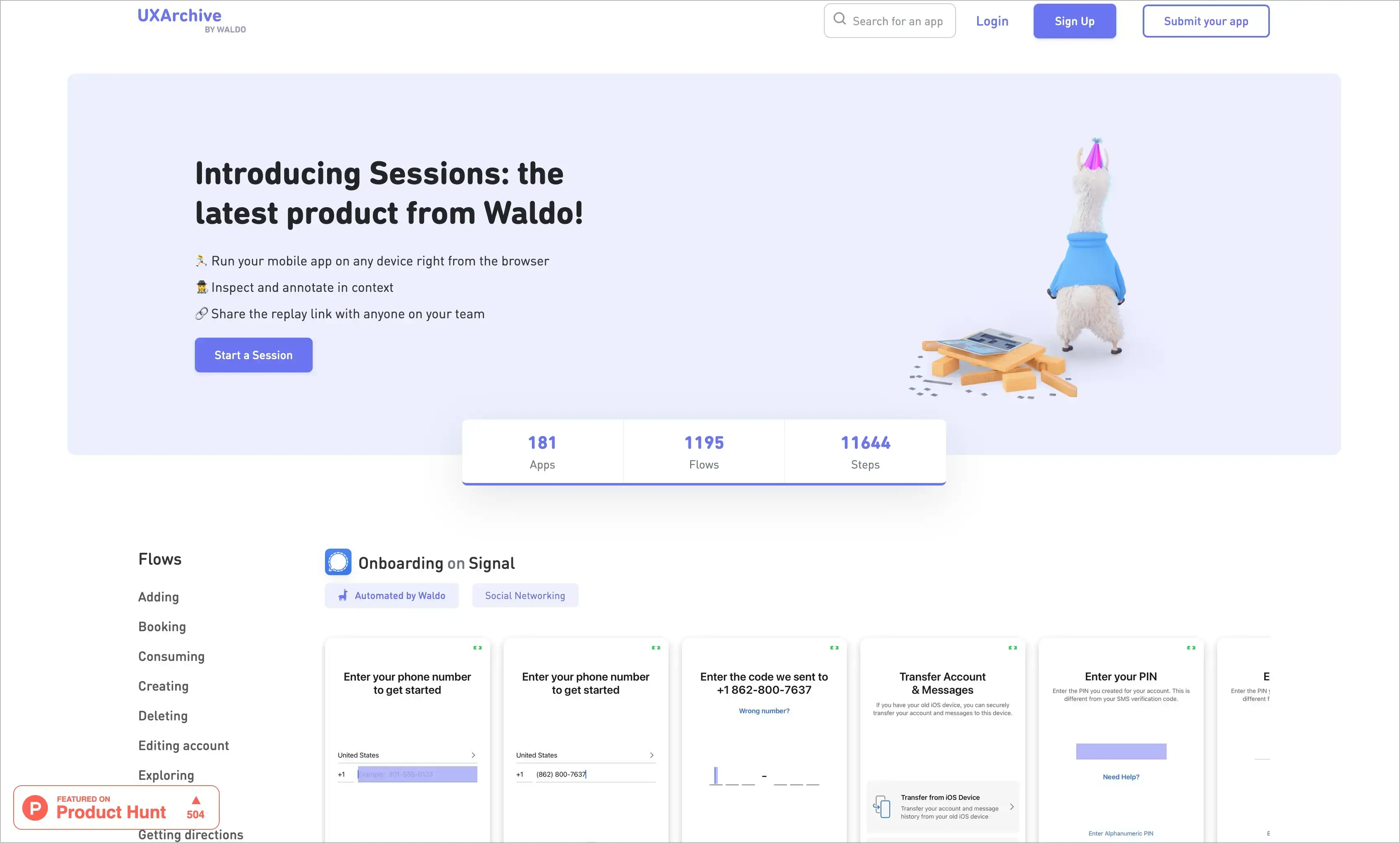 UX archive 