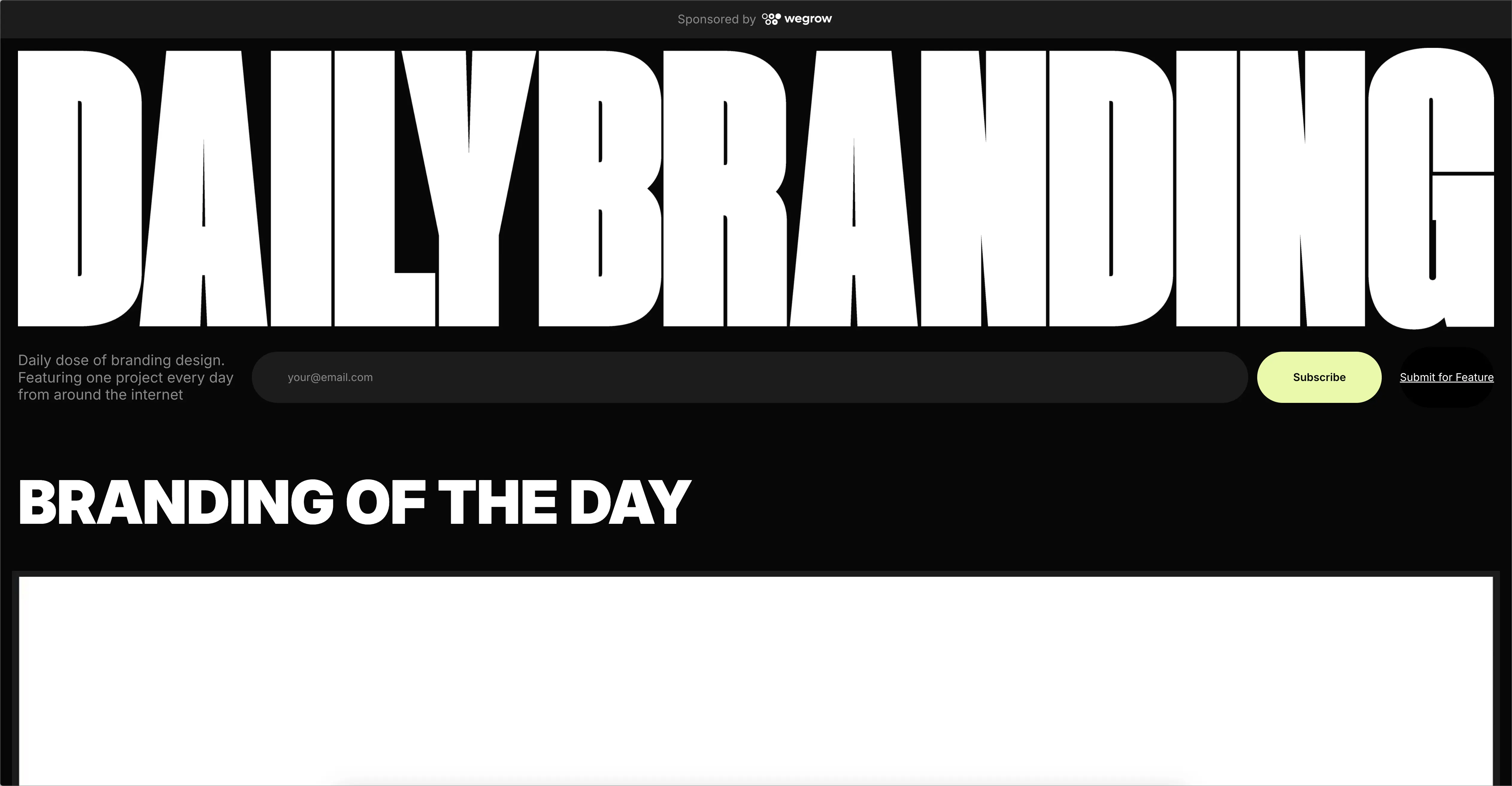 Daily branding