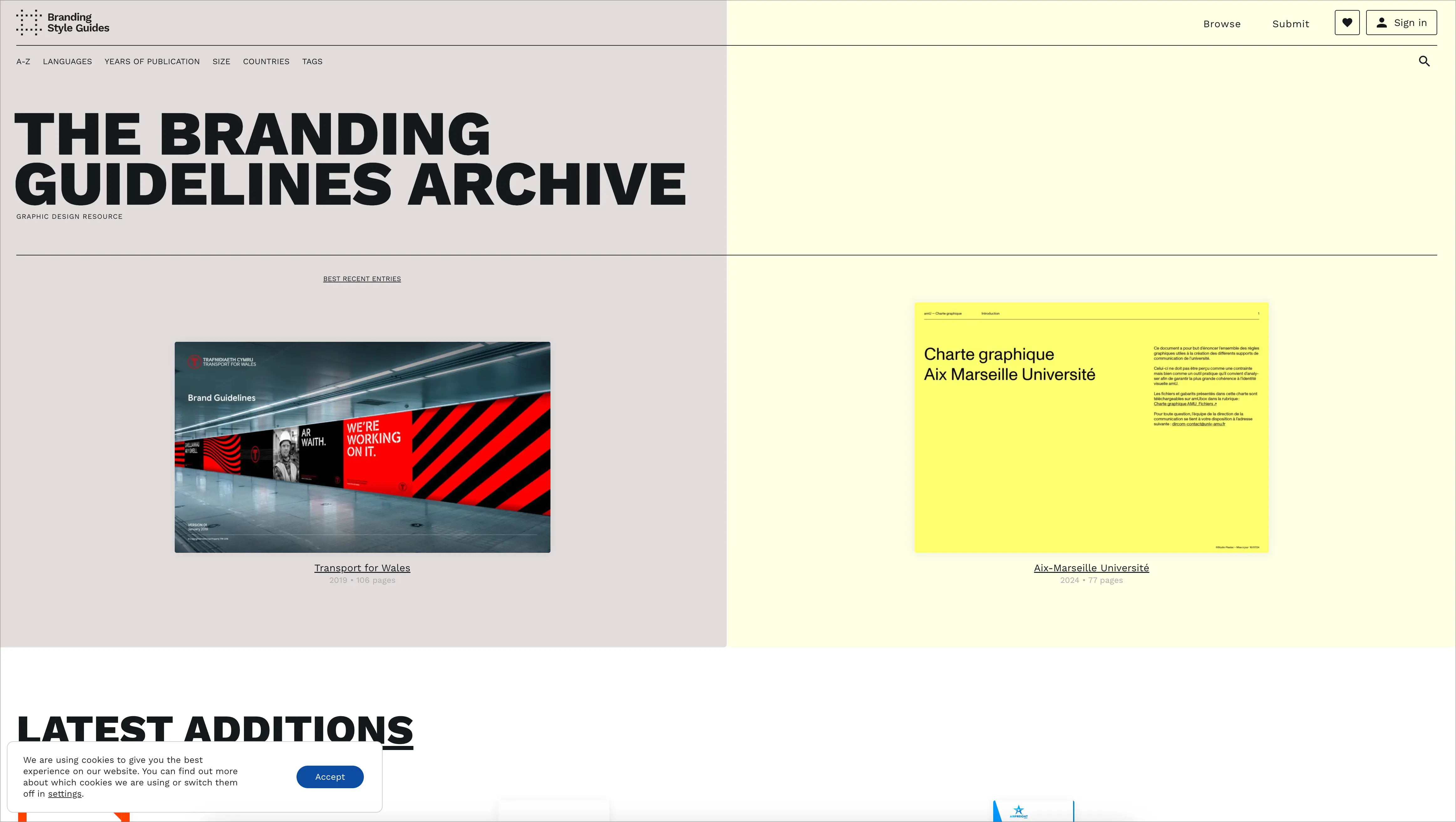 The branding guidelines archive