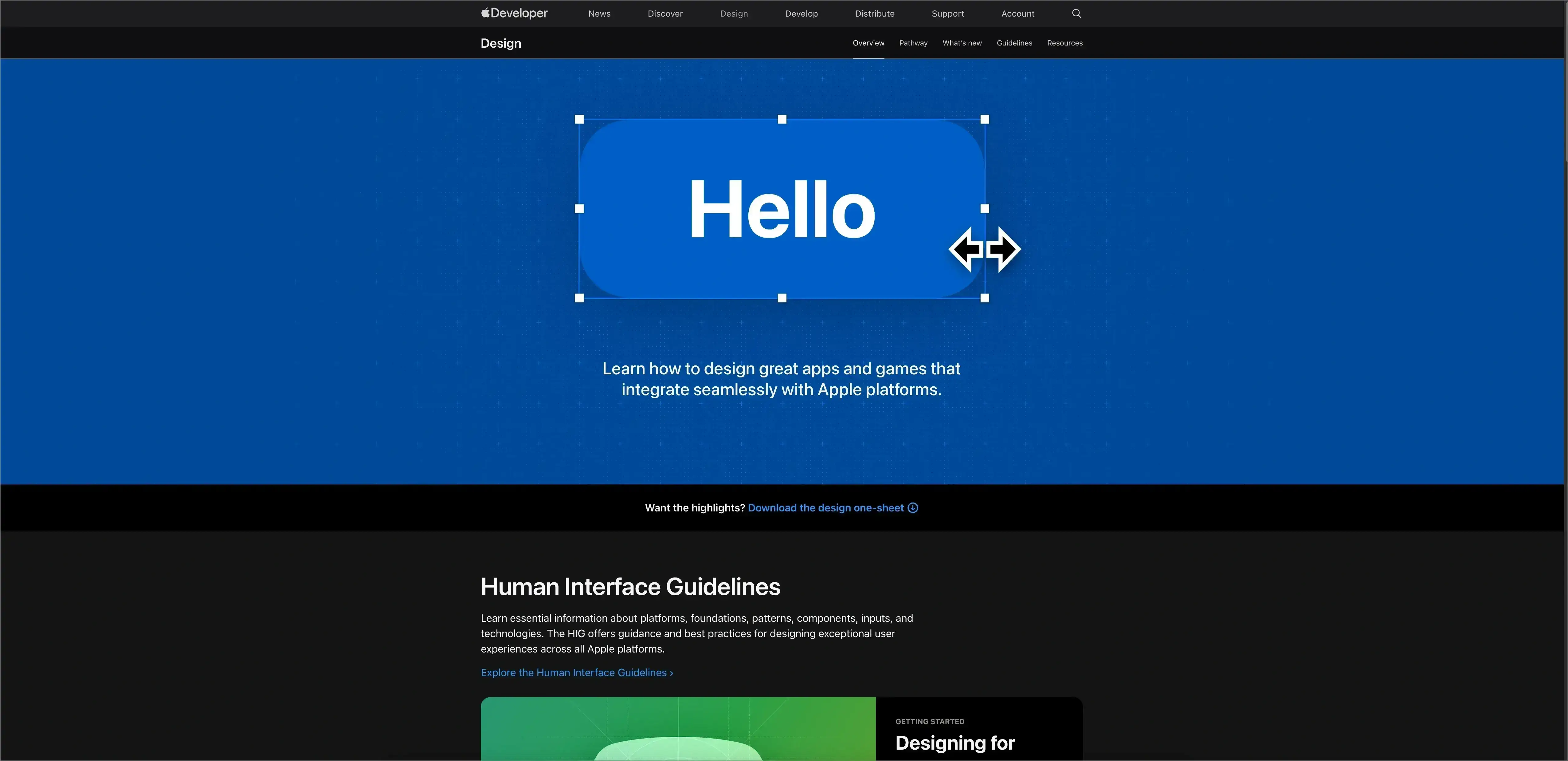 Human Interface Guidelines