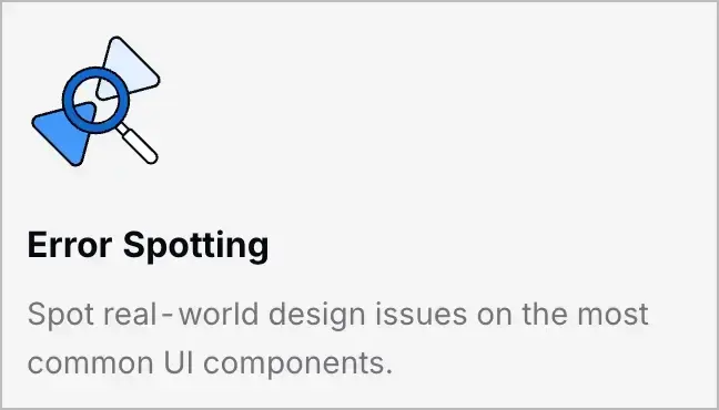 Error Spotting